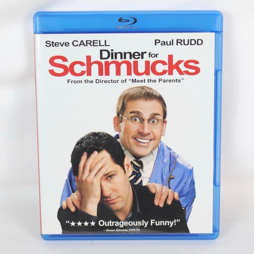 Dinner For Schmucks Blu-Ray DVD Movie